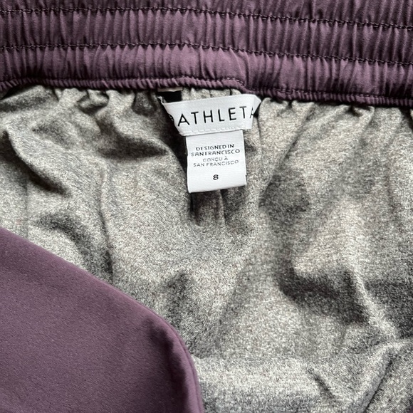 Athleta Chelsea Cargo Lined Pants, Size 8, Eggplant - Picture 7 of 7